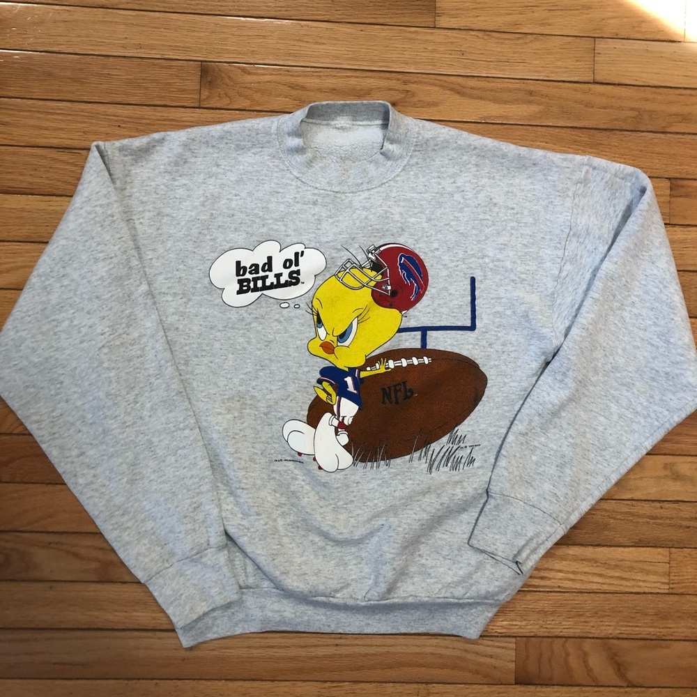 Vintage Buffalo Bills Tweety Bird Sweatshirt